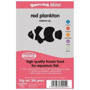 Gamma Red Plankton Blister 100g