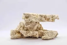 Cut Flat Dry Base Rock Indonesia - Rocha de Coral com bases Planas por Kg