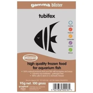 Tubifex 100g Blister, Gamma