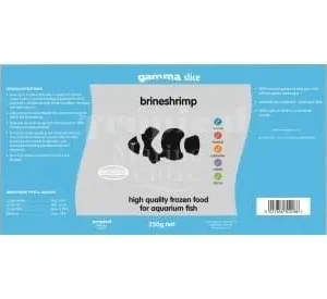 Gamma Slice Brineshrimp (Flat Pack) 250g