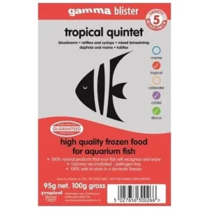 Tropical Quintet  Pack 100g Gamma Blister