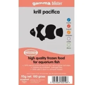 Krill Pacifica Gamma Blister 100g