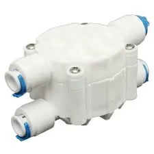 Auto Shut off Valve 4 ways for RO Systems1/4 inch Quick Connector